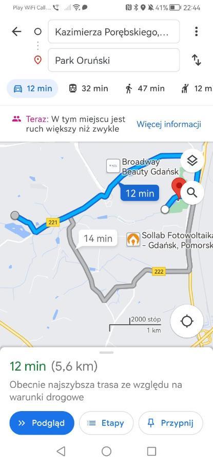 그단스크 Przytulna Kawalerka Z Ogrodem 아파트 외부 사진